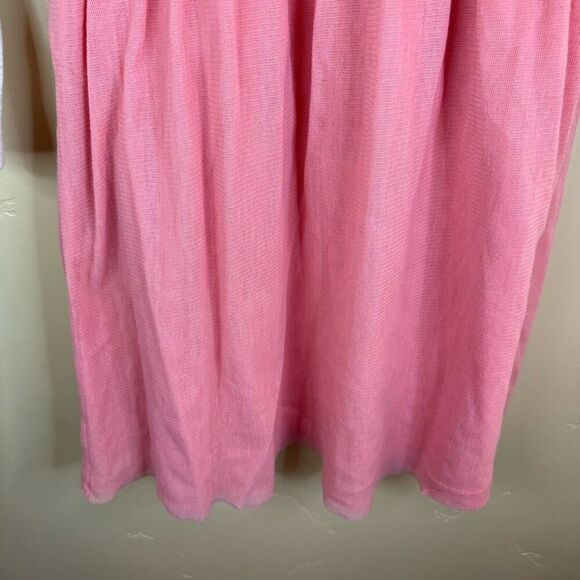 Hanna Andersson Girls Sparkly‎ Grey and Pink Lined Dress Size 130CM or US 8 - Picture 4 of 6